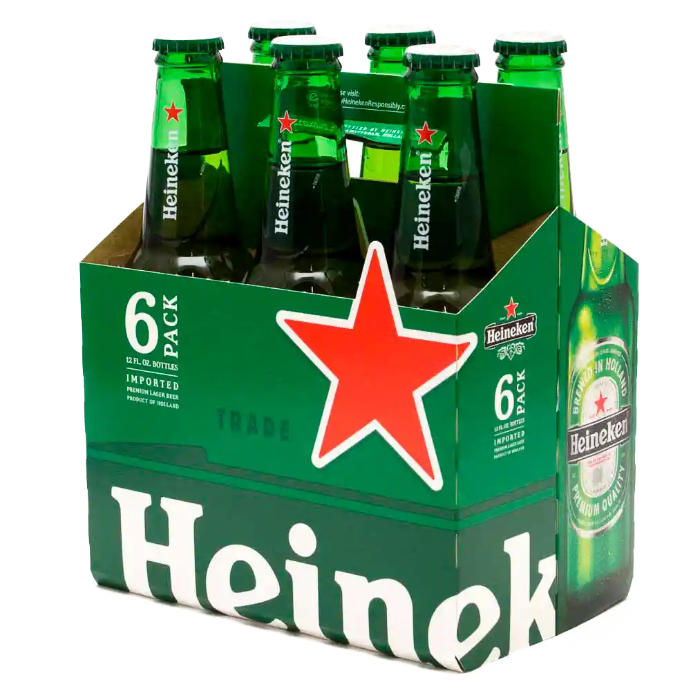 Heineken Cerveza Sixpack 330Cc