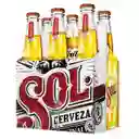 Sol Cerveza Sixpack 330Cc