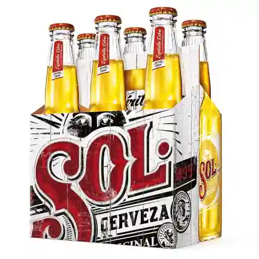 Sol Cerveza Sixpack 330Cc
