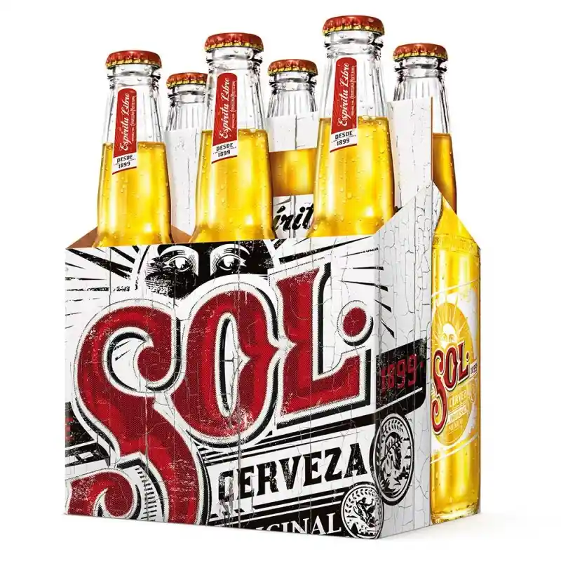 Sol Cerveza Sixpack 330Cc