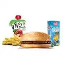 Menú King Jr Hamburguesa