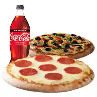 Ades 2 Pizzas 28 Cm + Bebida Coca-Cola Varied 1 5 Lt