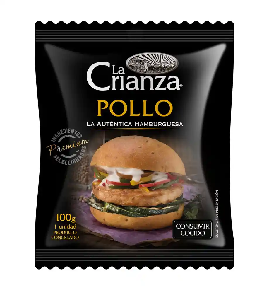 La Crianza Hamburguesa Pollo