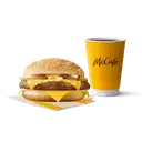 Hamburguesa Cuarto De Libra + Café Mediano