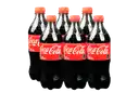 Six Pack Bebidas Coca Cola 591 M Varieda