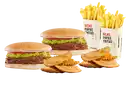 2 Mechadas + 2 Papas + 2 Porc Emp.