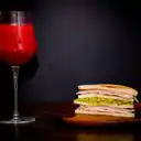 Sandwich Miga Jamón Palta