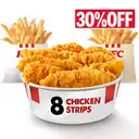 Chicken Share 8 Strips 30% Off
