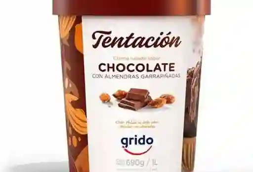 Tentación Chocolate Almendras 1 Lt