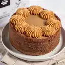 Torta Brownie Manjar Frambuesa