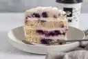 Trozo Torta Lemon Blueberry