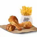 Dúo 3 Alitas + Papas Fritas