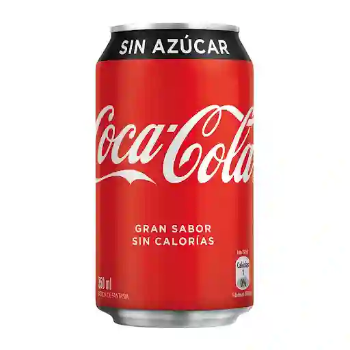 Coca Cola Sin Zero Lata 350cc