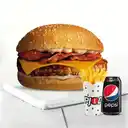 Combo Hamburguesa Grande Ganadera
