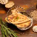 Naan Jengibre Y Ajo