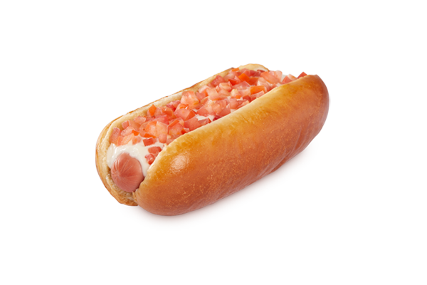 Hot Dog Tomate Mayo