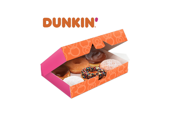 Caja Surtida 6 Donuts Dunkin