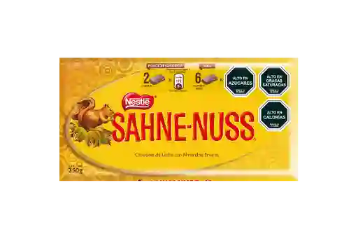 Chocolate Sahne Nuss 250 G