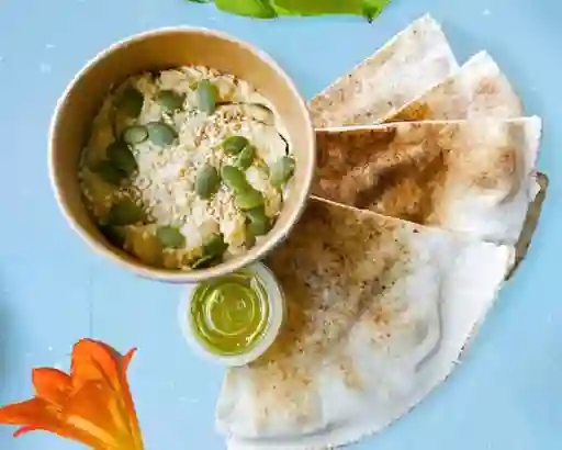 Porción De Hummus  Pita