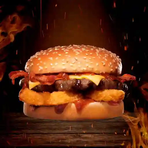 Western Bacon Chargrilled Burger