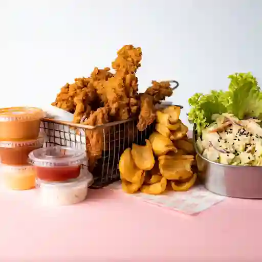 Big Chicken Tender Para Compartir
