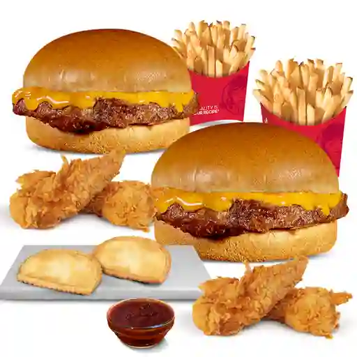 Duo Box Pollo Con Cheeseburger