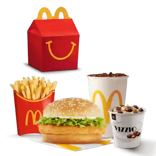 Mccombo Grande Mcpollo + Cajita Feliz + Mcflurry Vizzio Manjar