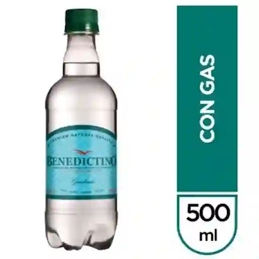 Agua Con Gas 500ml Benedictino