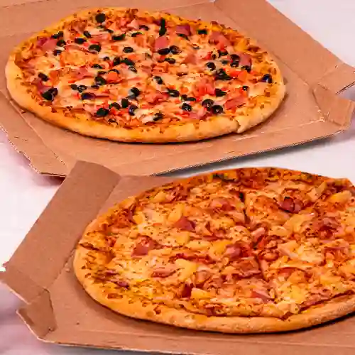 2 Pizzas Dominator 3 Ingredientes