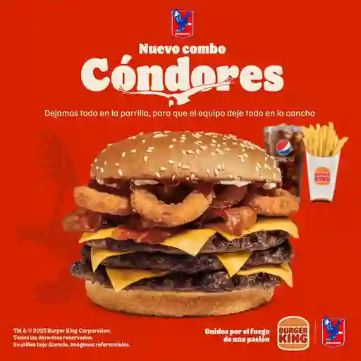 Combo Bacon Rodeo Cóndores  Triple
