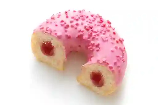 Donut Rellena Mermelada Frambuesa