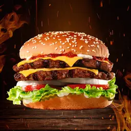 Super Star Chargrilled Burger