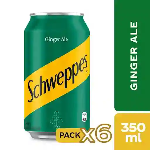Schweppes Ginger Ale Lata 350ml