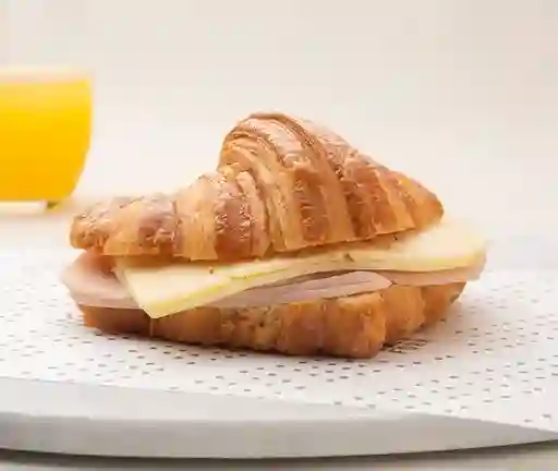 Croissant Jamón De Pavo Y Queso Gauda