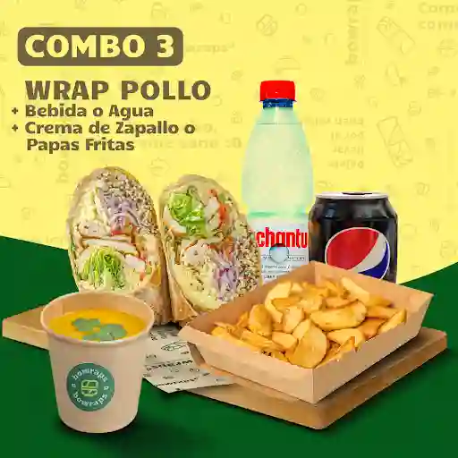 Promo #3 Wrap De Pollo