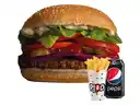 Combo Hamburguesa Grande Criolla