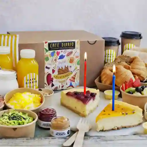 Caja Desayuno De Regalo Para Compartir