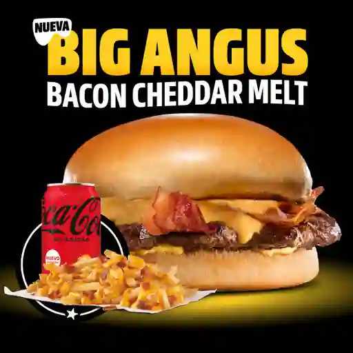 Combo Big Angus Bacon Cheddar Melt + Bac