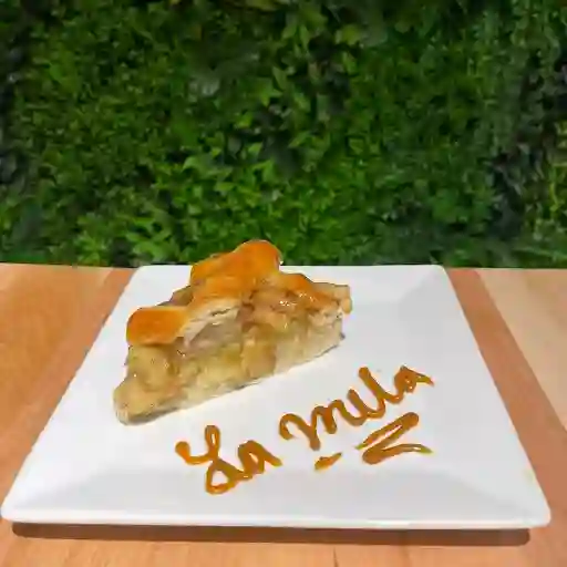 Trozo De Kuchen De Manzana