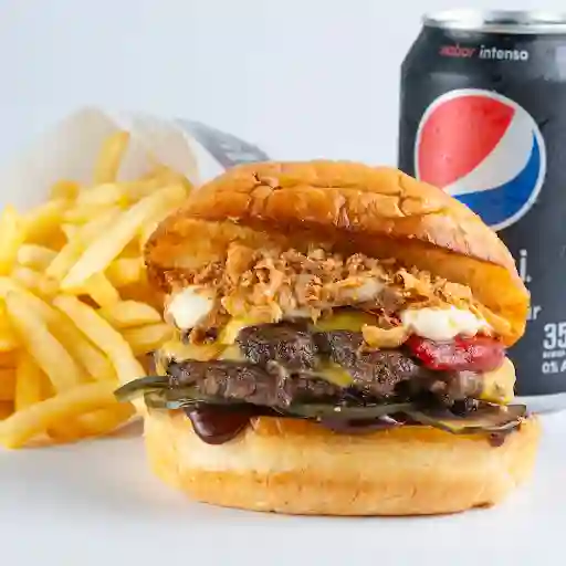 Ostia + Papas + Bebida