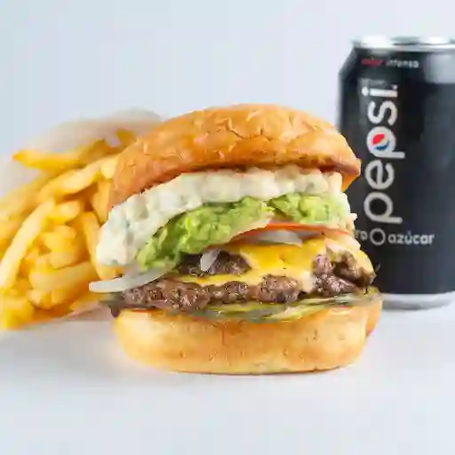 Tártara Fresh + Papas + Bebida