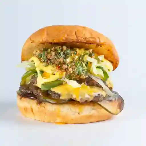 Hamburguesa Smash Chimichanga