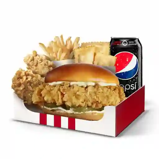 Big Box Kfc Chicken Sandwich