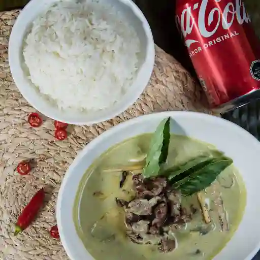 Curry Verde De Lomo + Líquido