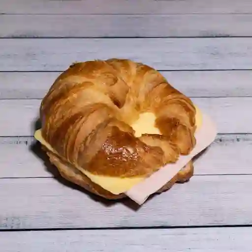 Sandwich Croissant Jamón Queso