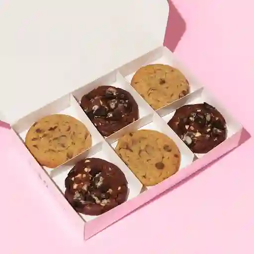 6 Cookies Grandes A Elección (paga 5!)