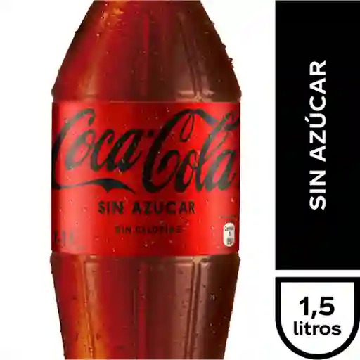 Coca Cola Sin Azucar 1.5 Lts