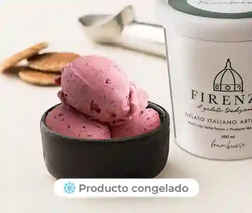 Gelato Artesanal Frambuesa Firenze, 500 Ml