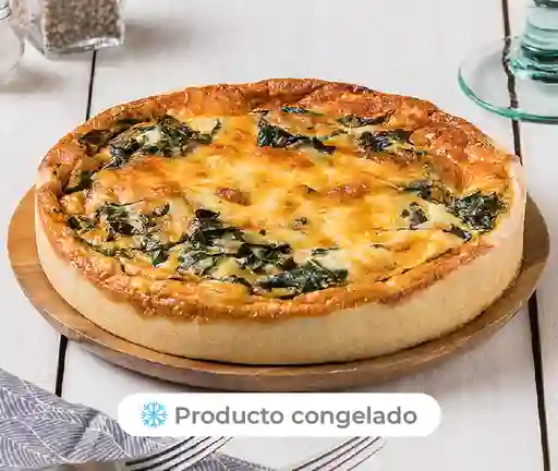 Quiche De Salmón Espinaca En Masa Quebrada 3 A 4 Porciones