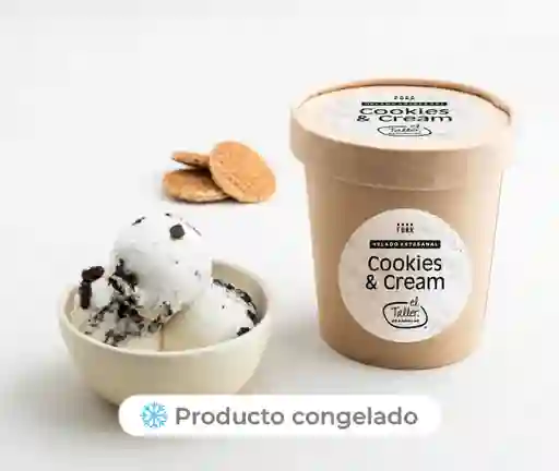 Helado Cookies And Cream Fork By El Taller, 475 Ml